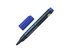 Permanent marker, 1-3 mm, bullet tip, SCHNEIDER "Maxx 130", blue