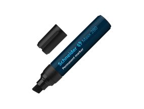 Permanent marker, 4-12 mm, chisel tip, SCHNEIDER "Maxx 280", black