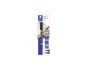 Permanentne marker STAEDTLER DUO 348 kahe otsaga 0,6/1,5mm must