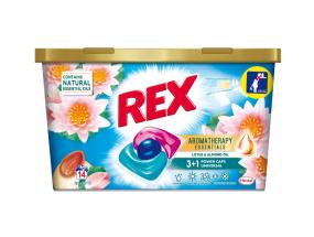 Pesukapslid REX Lotus & Almond Oil 14tk
