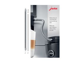 Milk hose JURA (HP3) stainless steel