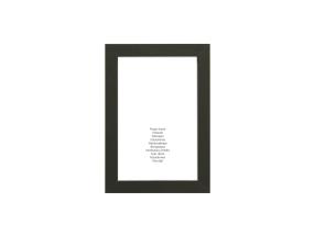 Pildiraam 15x20cm NINA Black MDF must raam