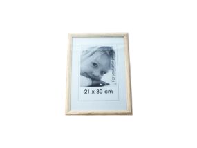 Picture frame 21x30cm Line Natur with natural wood frame