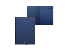 Plastmapp kummiga ERICH KRAUSE A4 tumesinine