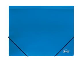 Plastmapp kummiga FORPUS A4 sinine