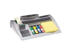 Pencil cup stationery stand 3M TC50 silver
