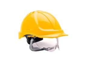 Safety helmet with visor PORTWEST PW55 56-63cm yellow