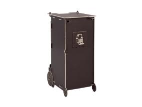 Prügikast sorteerimisjaam Ecolong 90L pruun avatud