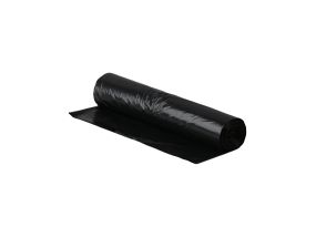 Garbage bag 200L (750x1350mm) LDPE 40mic black 10pcs in a roll