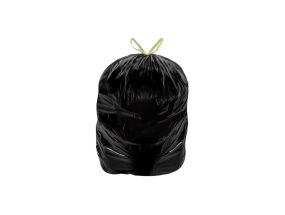 Prügikott 60L (600x850mm) HDPE  nööridega 10tk rullis