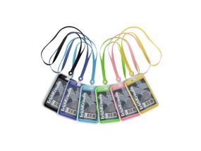 Kaardihoidja, vertikaalne koos kaelapaelaga  ERICH KRAUSE 54х85 mm, assortii