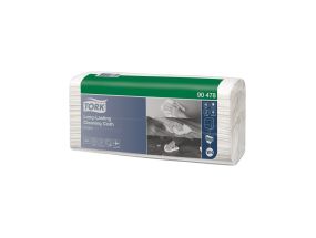 Cleaning cloths in a plastic pack TORK Long Lasting W4 1-ply white 90 pcs in a pack