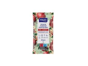 Puhastuslapid MAYERI Pomergranate Juice niisutatud universaalsed 30tk/pk