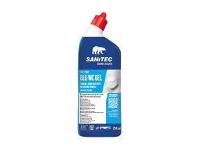 Чистящее средство для унитаза SANITEC Blue gel 750мл (антибактериальное)