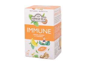 Чай фруктовый AHMAD Immune лимон имбирь и куркума 20 шт в конверте