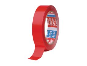 Insulating tape PVC TESA red 19mmx33m
