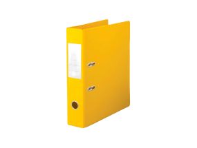 Lever arch file, 50 mm, A4, PP/cardboard, VICTORIA OFFICE, yellow