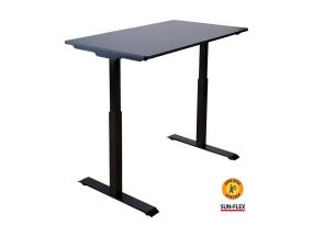Reguleeritav laud SUN-FLEX EasyDesk 1200x600x15mm 1-mootoriga must