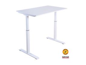 Reguleeritav laud SUN-FLEX EasyDesk 1200x600x15mm 1-mootoriga valge