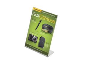 Reklaamalus lauale A5 L-jalal	