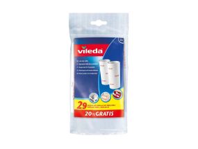 Stock of textile cleaning roll VILEDA 2x29 sheets/pk