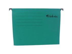 Rippkaaned A4 roheline 25tk pakis Victoria