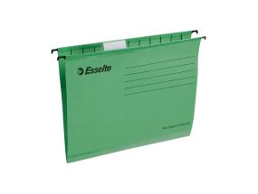 Hinged covers ESSELTE A4 cardboard green 25 pcs