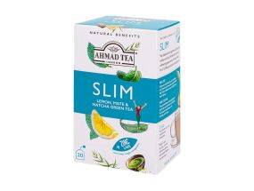Чай зеленый AHMAD Slim с лимоном мате и маття 20 шт в конверте