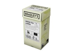 Чай зеленый BRADLEYS №188 с лимоном 25 шт.