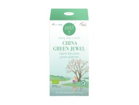 Green tea JUST T China Green Jewel Bio 20 pcs
