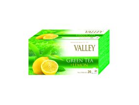 Roheline tee TEAVALLEY Lemon sidruni 20tk pakis