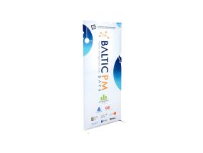 Advertising stand on the floor roll-up L-eco 800x1800mm
