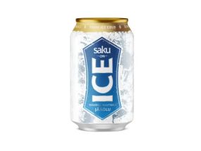SAKU beer On Ice light 5% 33cl (can)