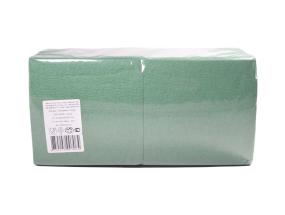 Salvrätikud 24x24cm 1-kihiline roheline 400tk Lenek