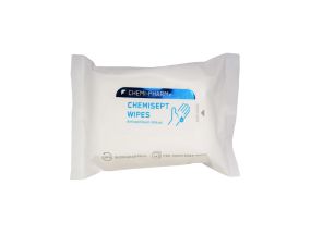 Salvrätikud kätele niisutatud antibakteriaalsed CHEMI-PHARM Chemisept, 24tk