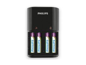 Зарядное устройство PHILIPS + 4 x AAA 800 мАч