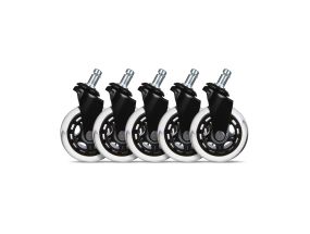 Rubber wheels for gaming chair EL33T