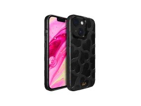 LAUT MOTIF, iPhone 14, hearts, black - Smartphone case