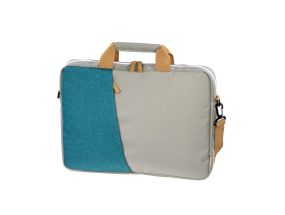 HAMA Florence, 17.3", beige/blue - Laptop bag