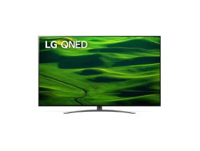 LG QNED81, QNED MiniLED, 65&quot;, Ultra HD, jalg keskel, must - Teler