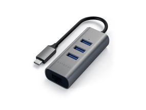 USB-C splitter + Gigabit Ethernet SATECHI