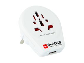 Travel adapter World to Europe USB SKROSS