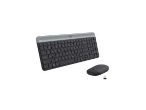 Juhtmevaba klaviatuur + hiir LOGITECH MK470 Slim komplekt (US)
