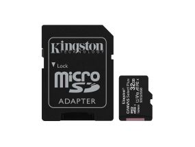 KINGSTON Canvas Select Plus microSD, 32GB, must - Mälukaart