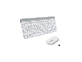 LOGITECH Slim Combo MK470, SWE, valge - Juhtmevaba klaviatuur + hiir