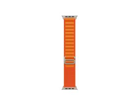 Часы APPLE, 49 мм, Alpine Loop, маленькие, оранжевые - Сменный ремешок