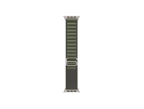 Часы APPLE 49 мм, Alpine Loop, маленькие, темно-зеленые - Сменный ремешок