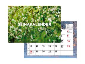 Seinakalender, tavaline B5, klamberköide 00331