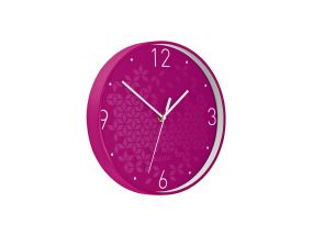 Wall Clock Leitz WOW Pink