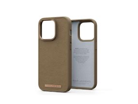 Njord byElements Suede Comfort+, iPhone 14 Pro, brown - Case